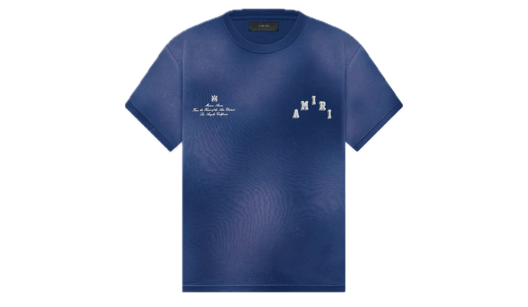 Amiri Vintage Collegiate Tee 'Blue'