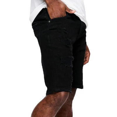 Anom Horizan Denim Short (Jet Black)