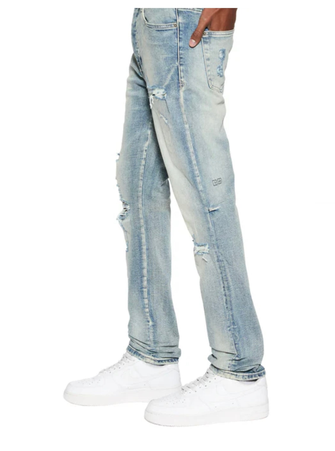 Ksubi Mens Chitch Trashed Jeans