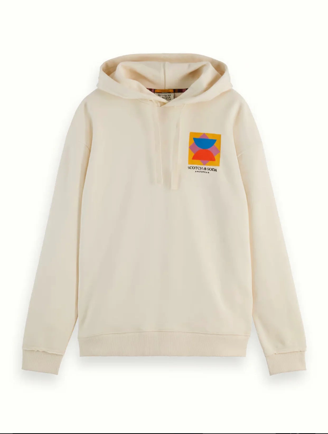 Scotch & Soda Patchwork Applique Hoodie