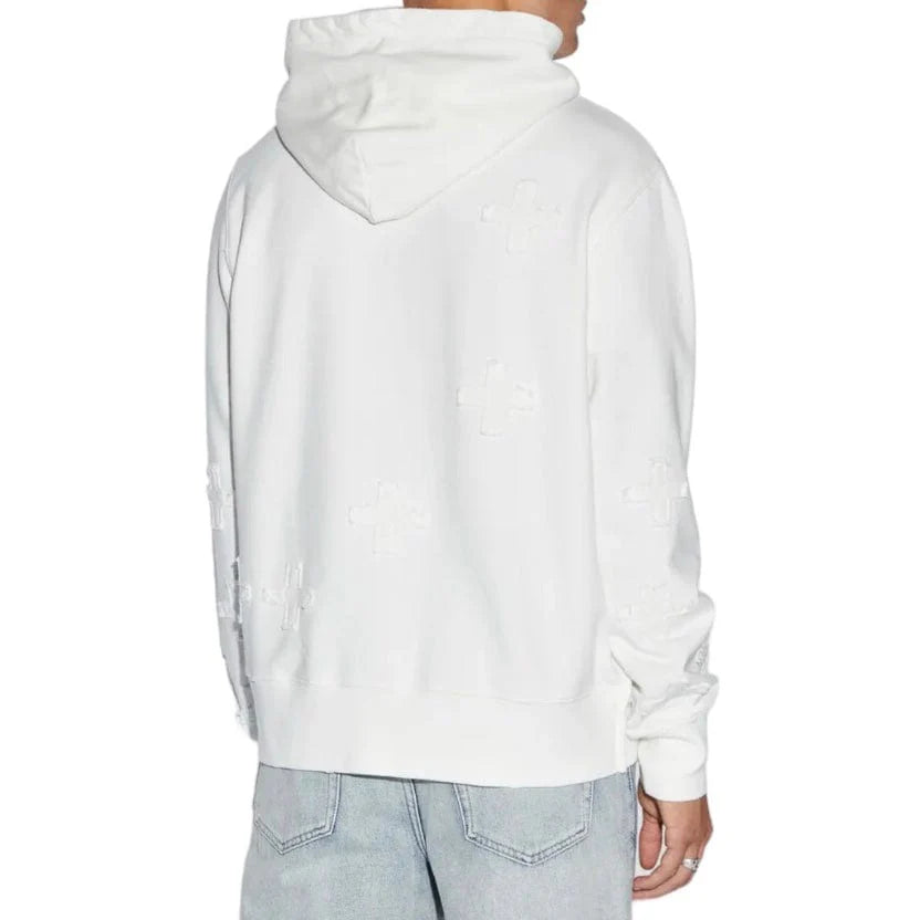 Kraftwerk Kash Arktik Cross Appliqué Hoodie