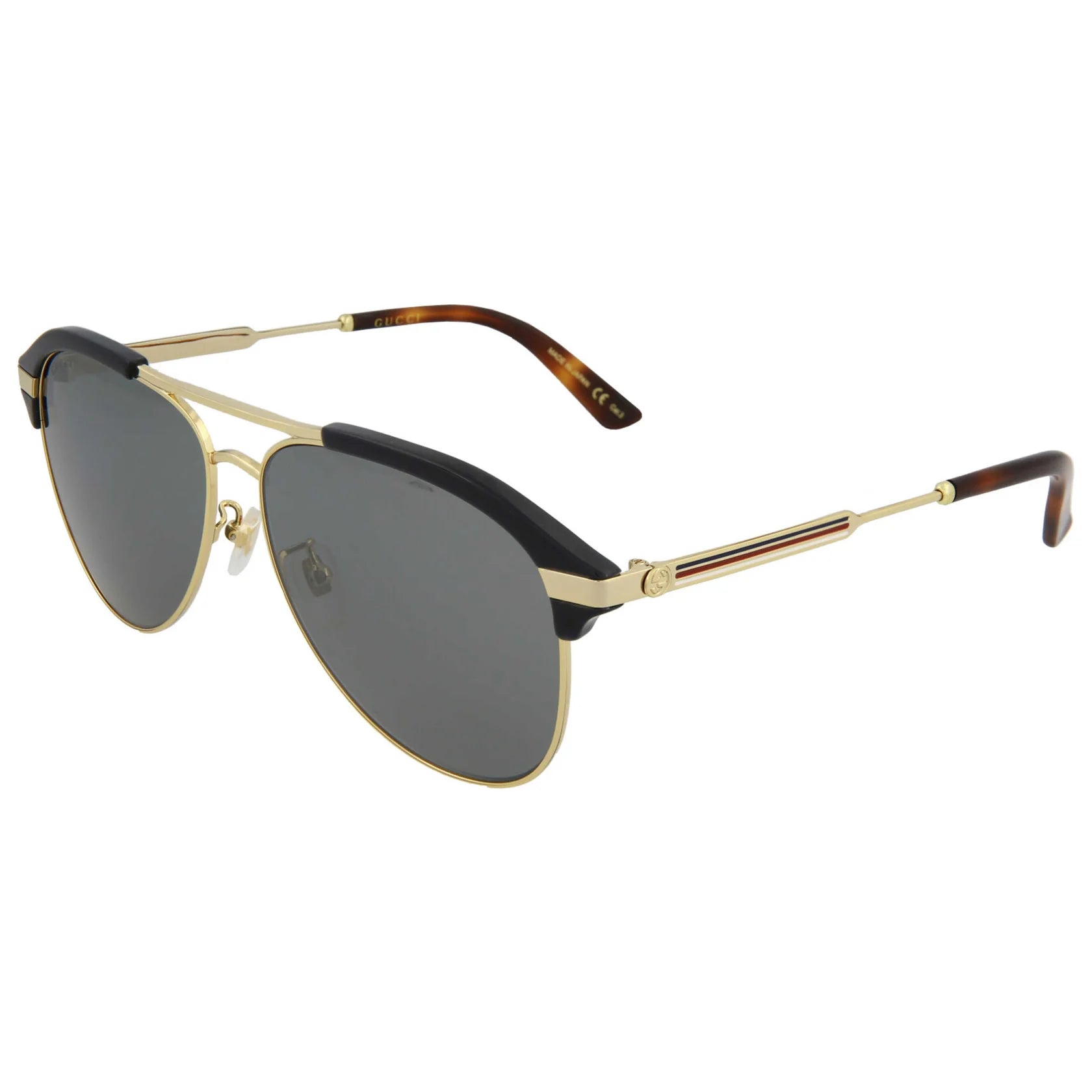 Gucci  Novelty Men's Blue Aviator Sunglasses