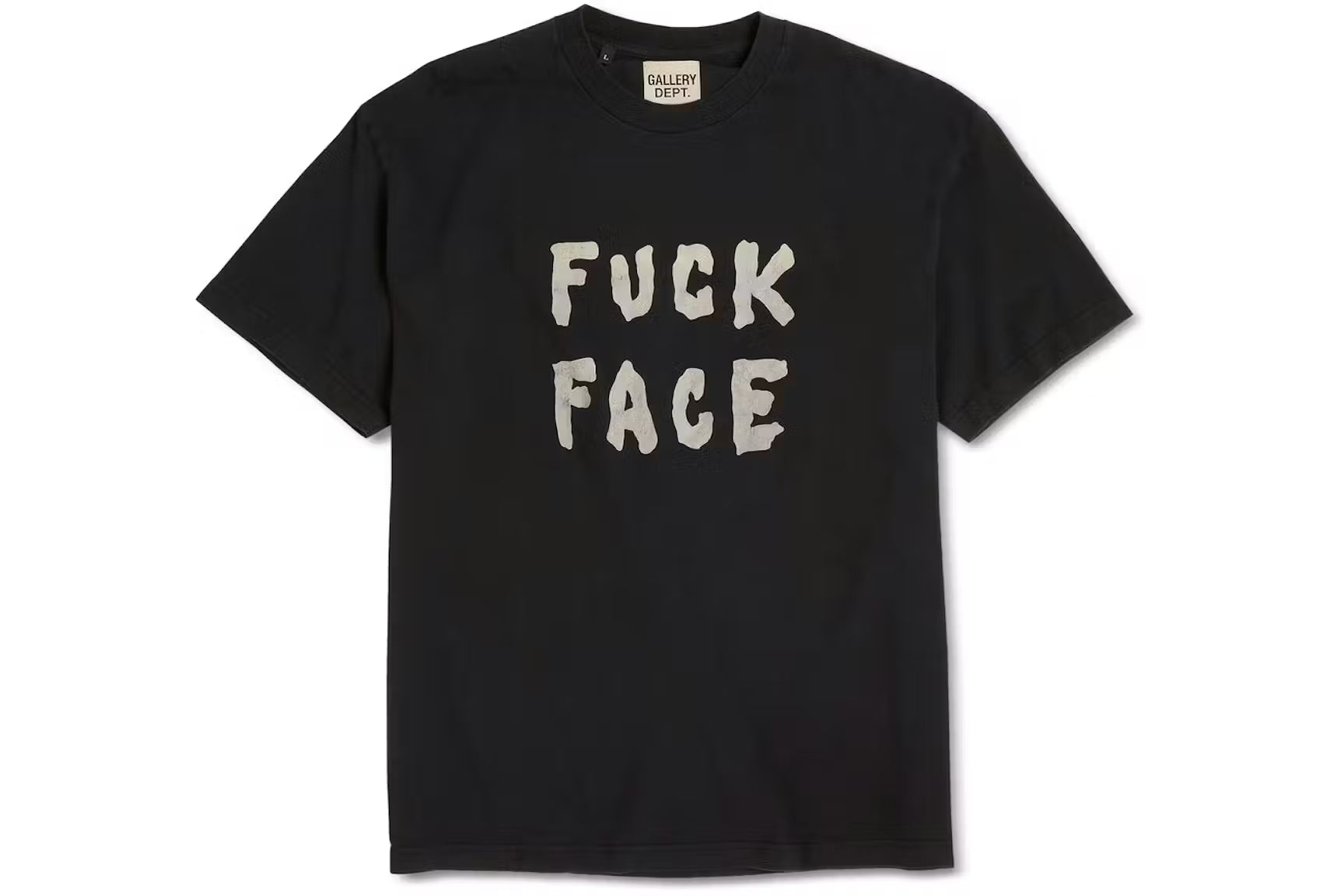 Gallery Dept. Fuck Face T-shirt Black