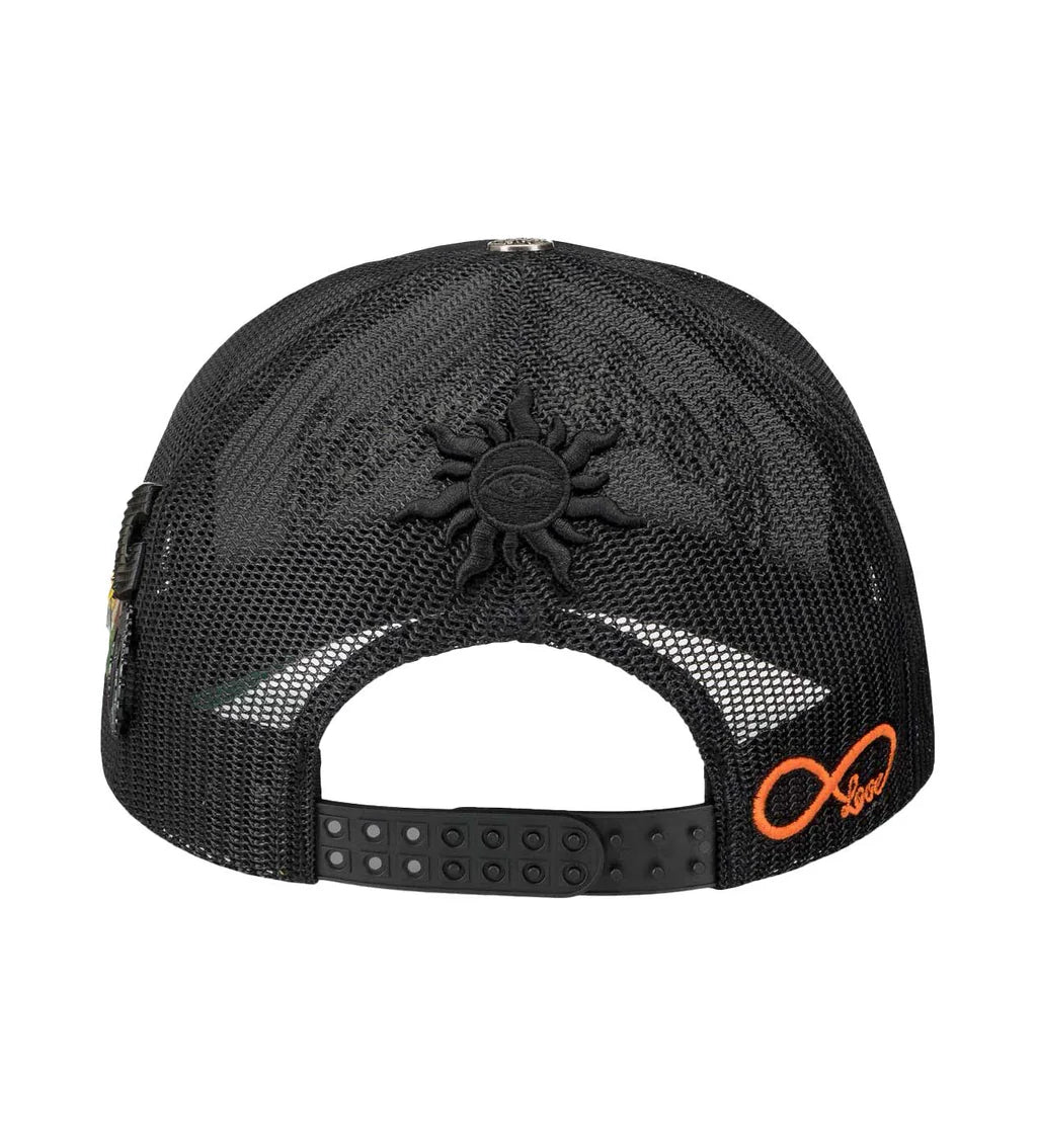 Godspeed Forever Trucker Hat Vanta Black