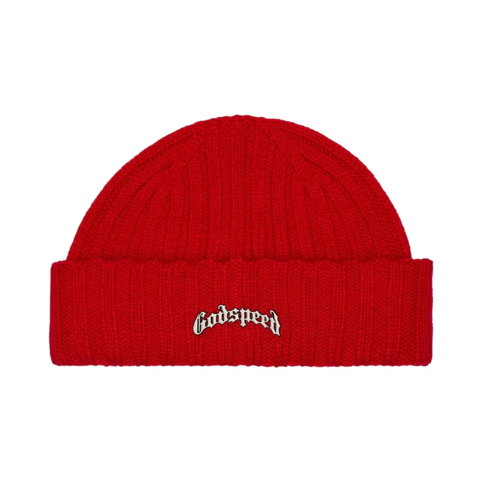 OG Logo Emblem Beanie Red