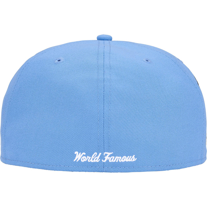Supreme Shop Box Logo New Era 59Fifty Fitted Hat LIGHT BLUE - TOKYO