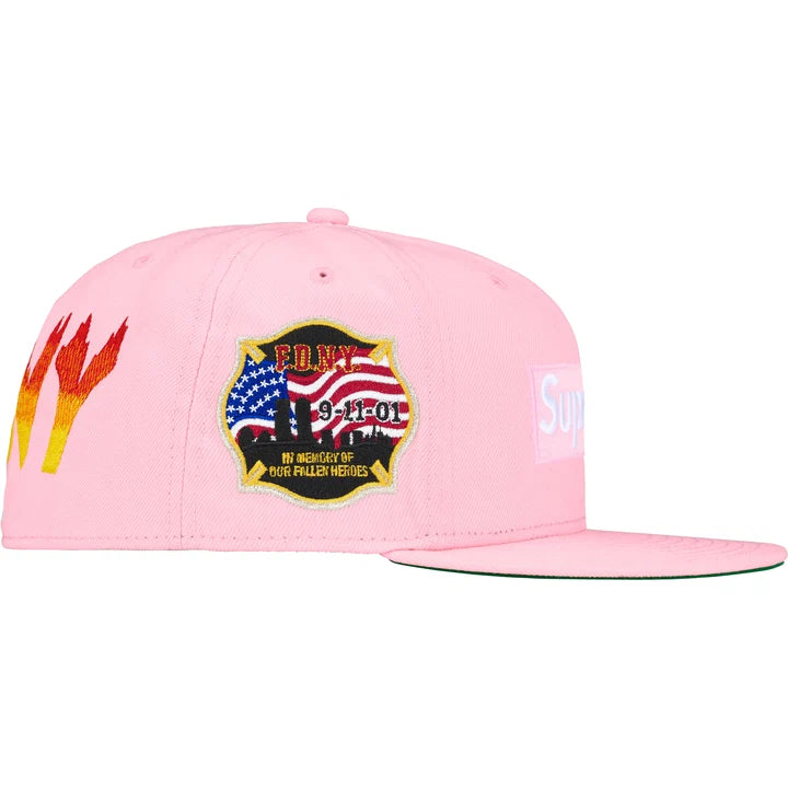 FDNY Box Logo New Era Hat "FW26 - Pink"