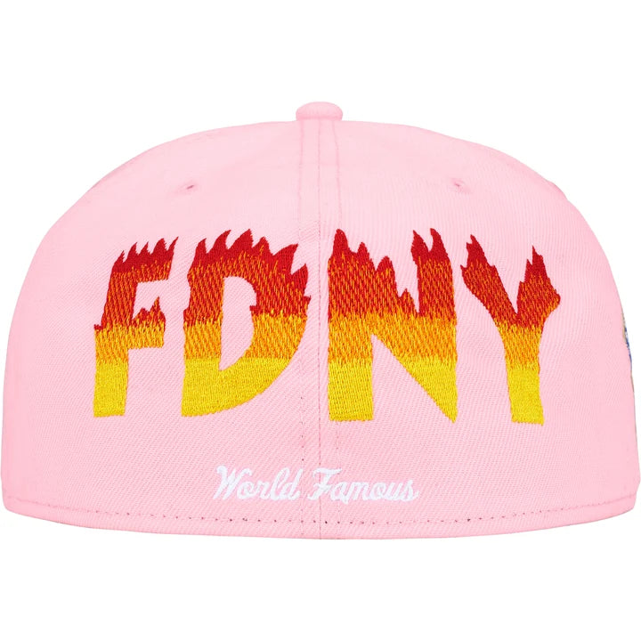 FDNY Box Logo New Era Hat "FW26 - Pink"