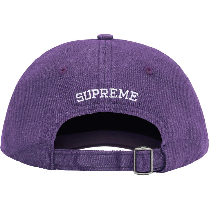 SUPREME CORDURA DENIM S LOGO 6 PANEL PURPLE