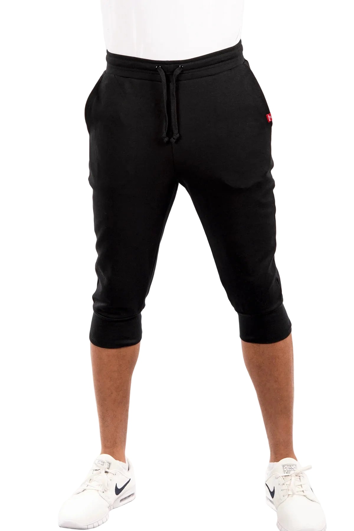 Jogger Shorts, 3/4 Length, Performance Fleece