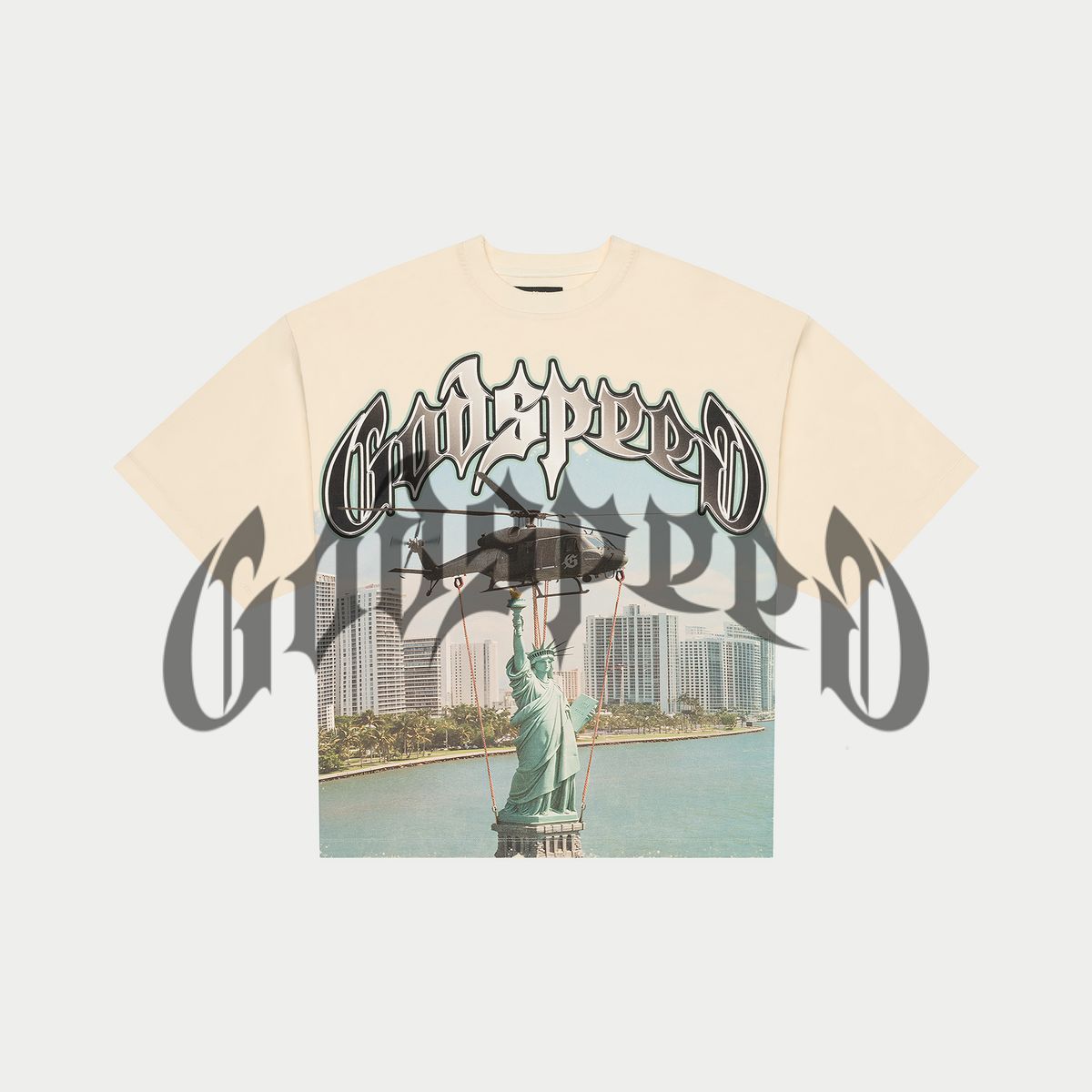Godspeed JFK To MIA Tee Bone