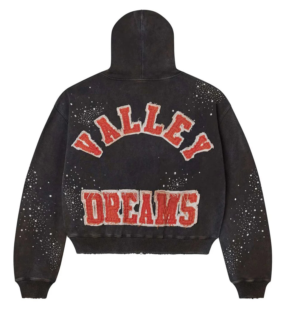 Vale Forever - Pluto Cluster Zip Up - Black