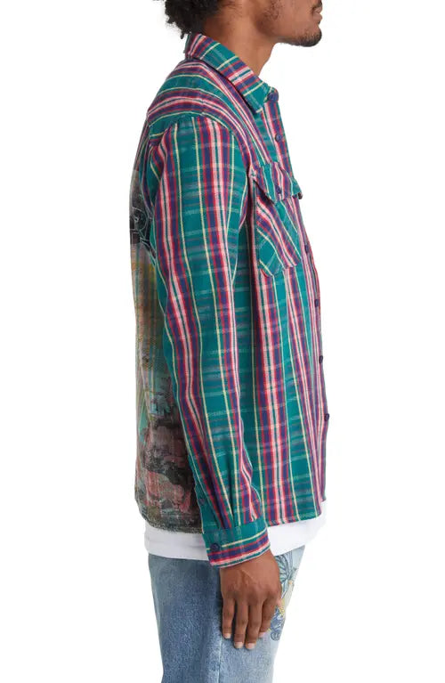 Billionaire Boys Club BB New World LS Woven Storm