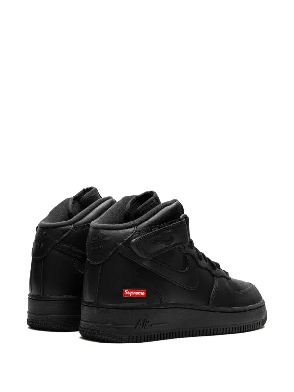 Supreme Nike Air Force One Mid Black