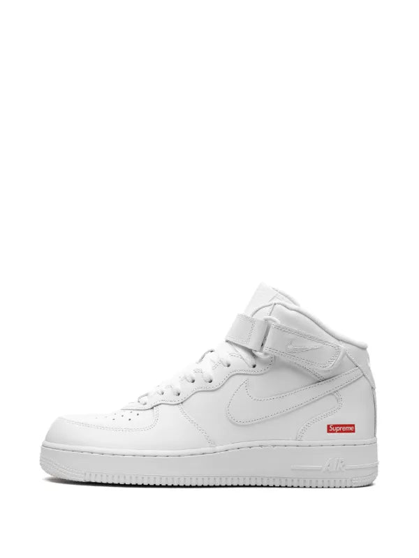 Supreme Nike Air Force One Mid White