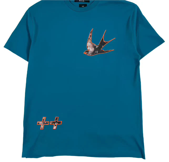 Ksubi (Teal ecology biggie ss t-shirt)