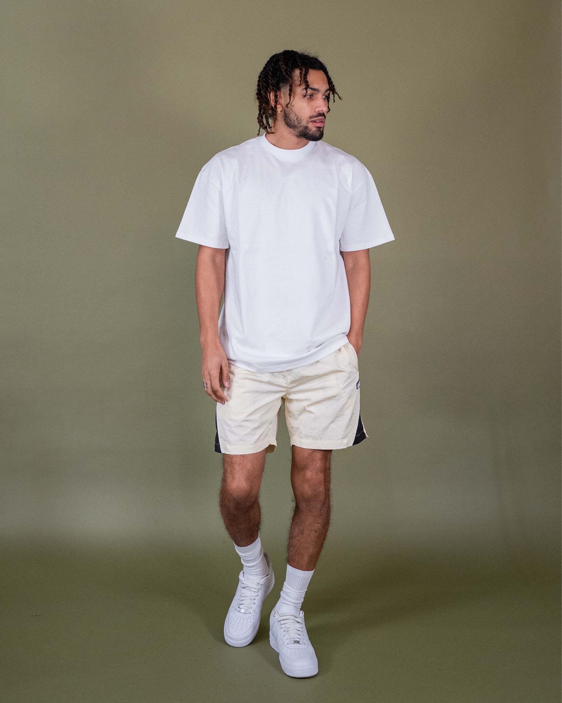 EPTM DERBY SHORTS - CREAM