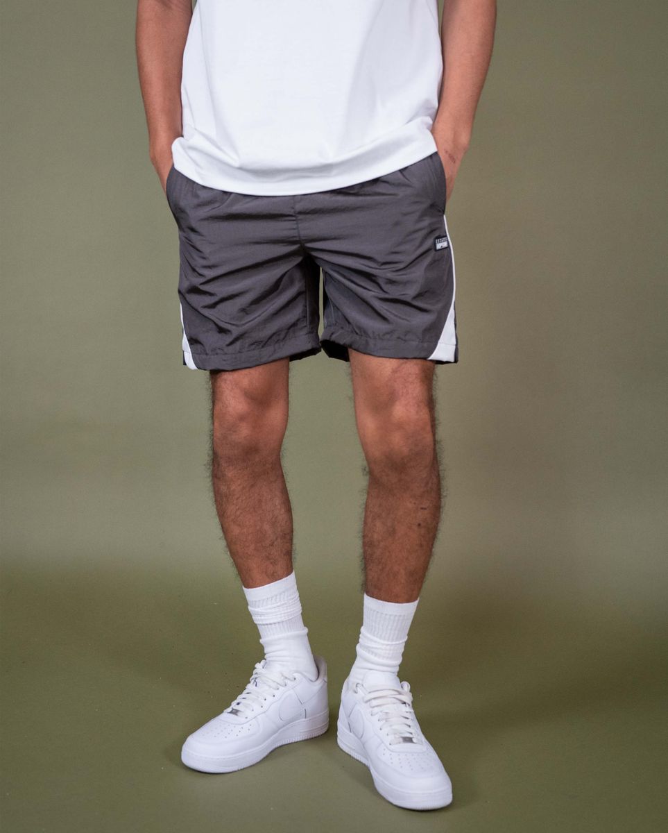 EPTM DERBY SHORTS - CHARCOAL