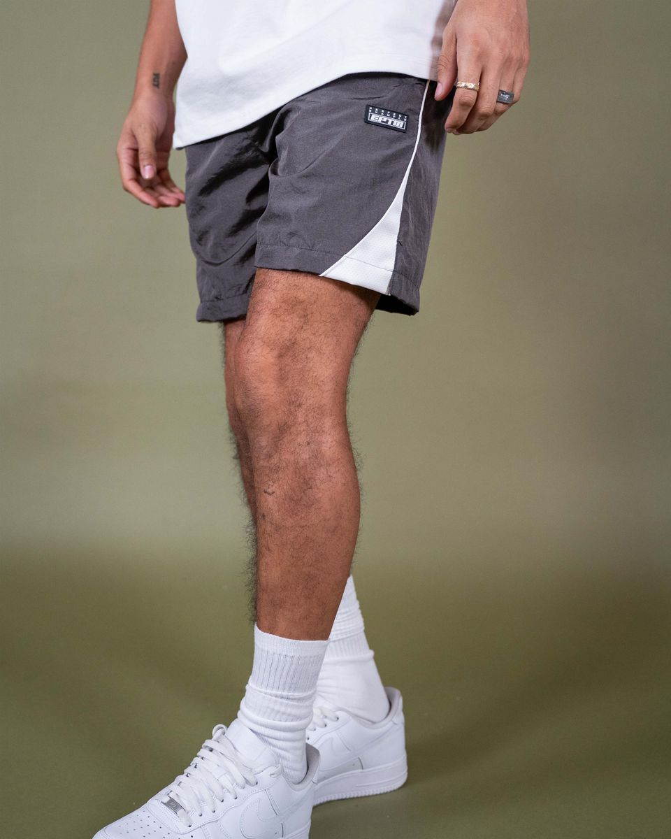 EPTM DERBY SHORTS - CHARCOAL