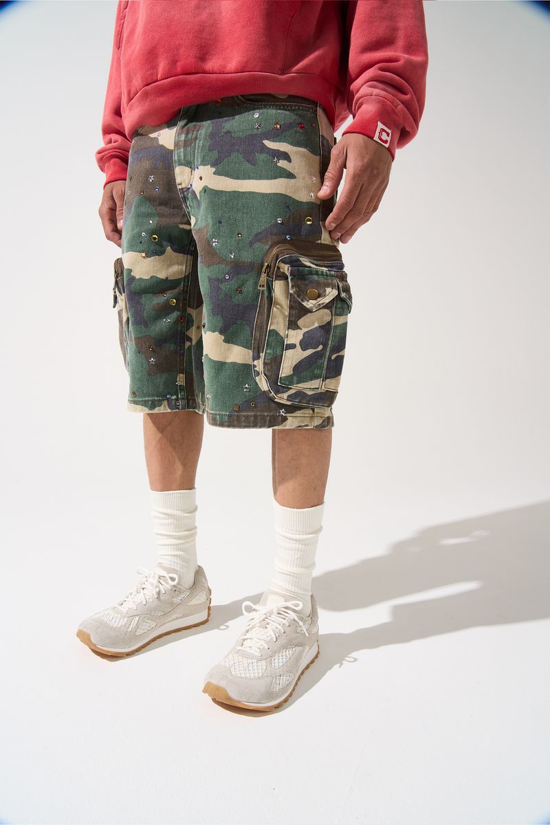 CACHIE DENIM SHORTS