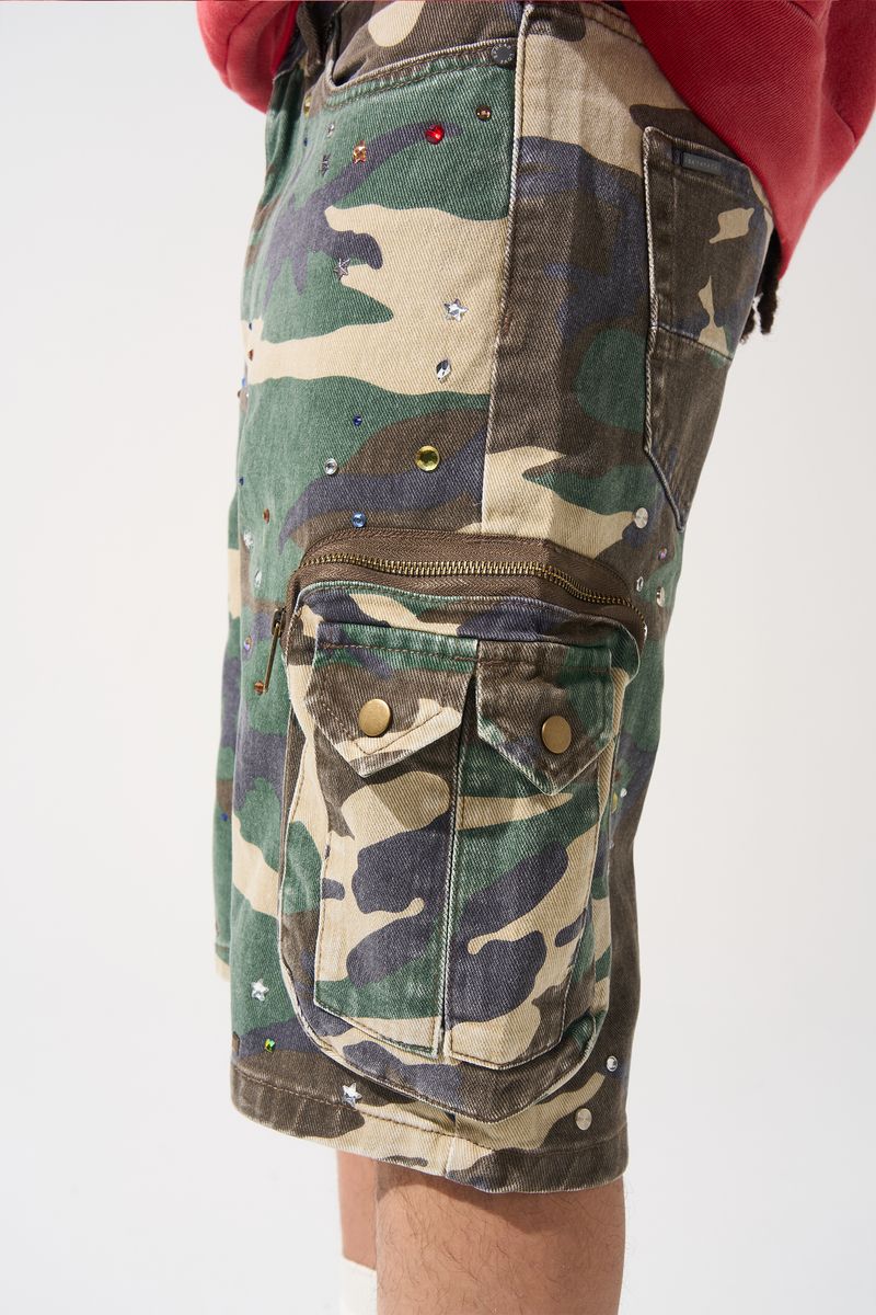 CACHIE DENIM SHORTS