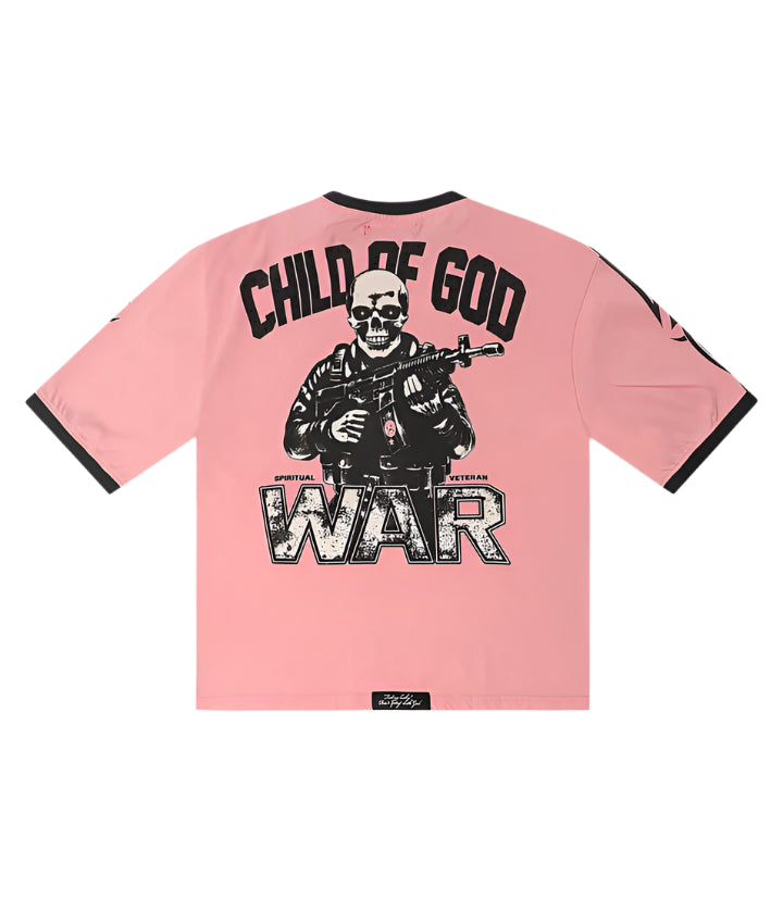 Child of God Cropped Tee - Pink