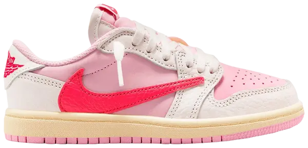 Jordan 1 Retro Low OG SP Travis Scott Sail Tropical Pink (PS