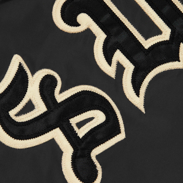 SUPREME OLD ENGLISH ARC COACHES JACKET  BLACK