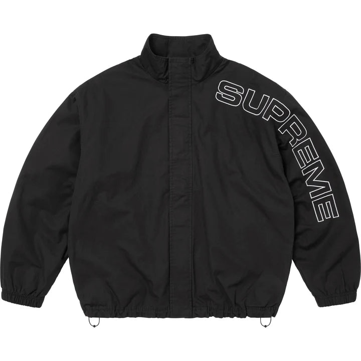 Supreme Spellout Embroidered Ripstop Track Jacket
