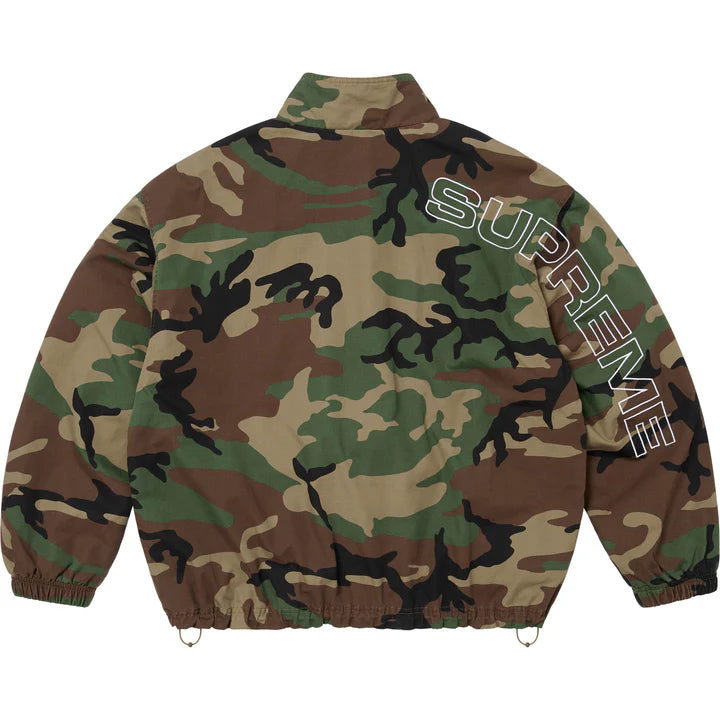 Supreme Spellout Embroidered Ripstop Track Jacket