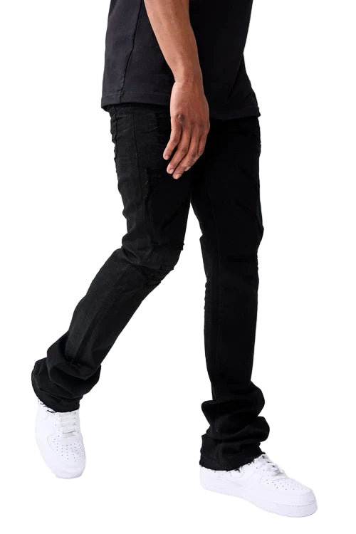 Jordan Craig Martin Stacked Denim (Black) JTF934R