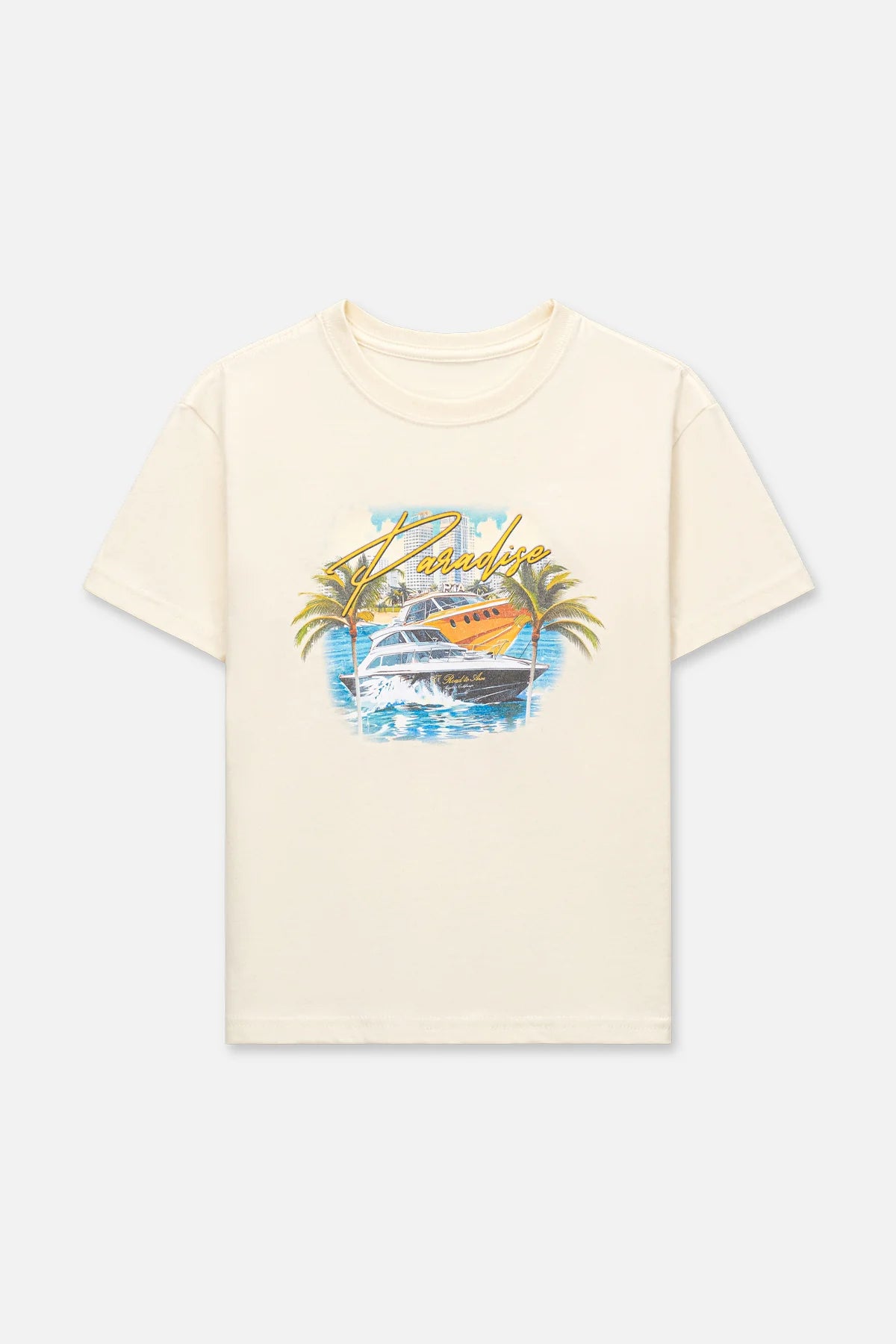 KIDS EDSON SHORT SLEEVE TEE | BONE PARADISE CRUISE