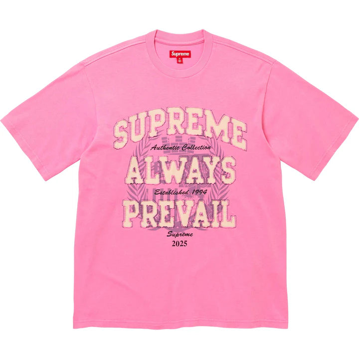 Supreme Always Prevail S/S Top Pink