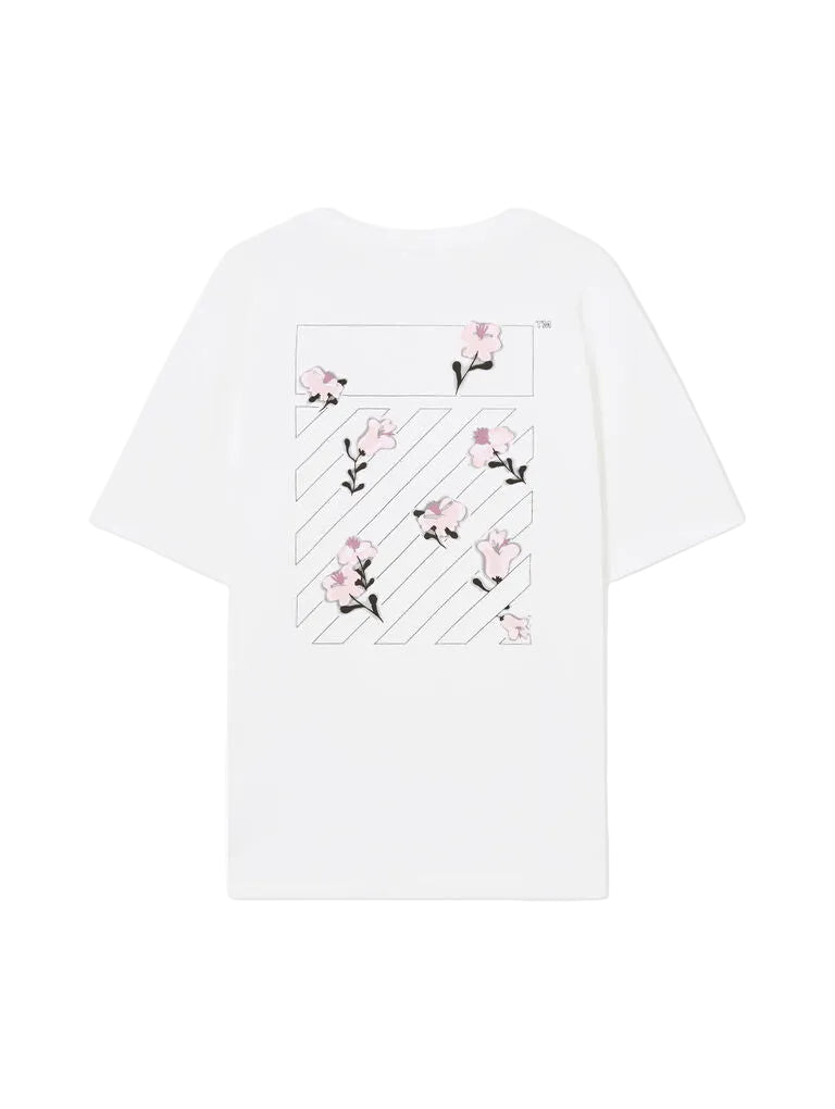 L/AB Floral Logo Skate T-Shirt