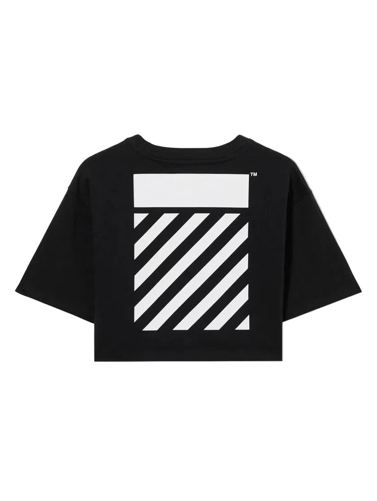 L/AB Diagonal Crop T-Shirt