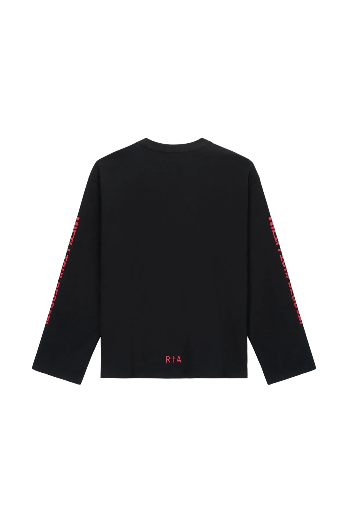 MARCEAU OVERSIZED LONG SLEEVE TEE | BLACK PAYDAY