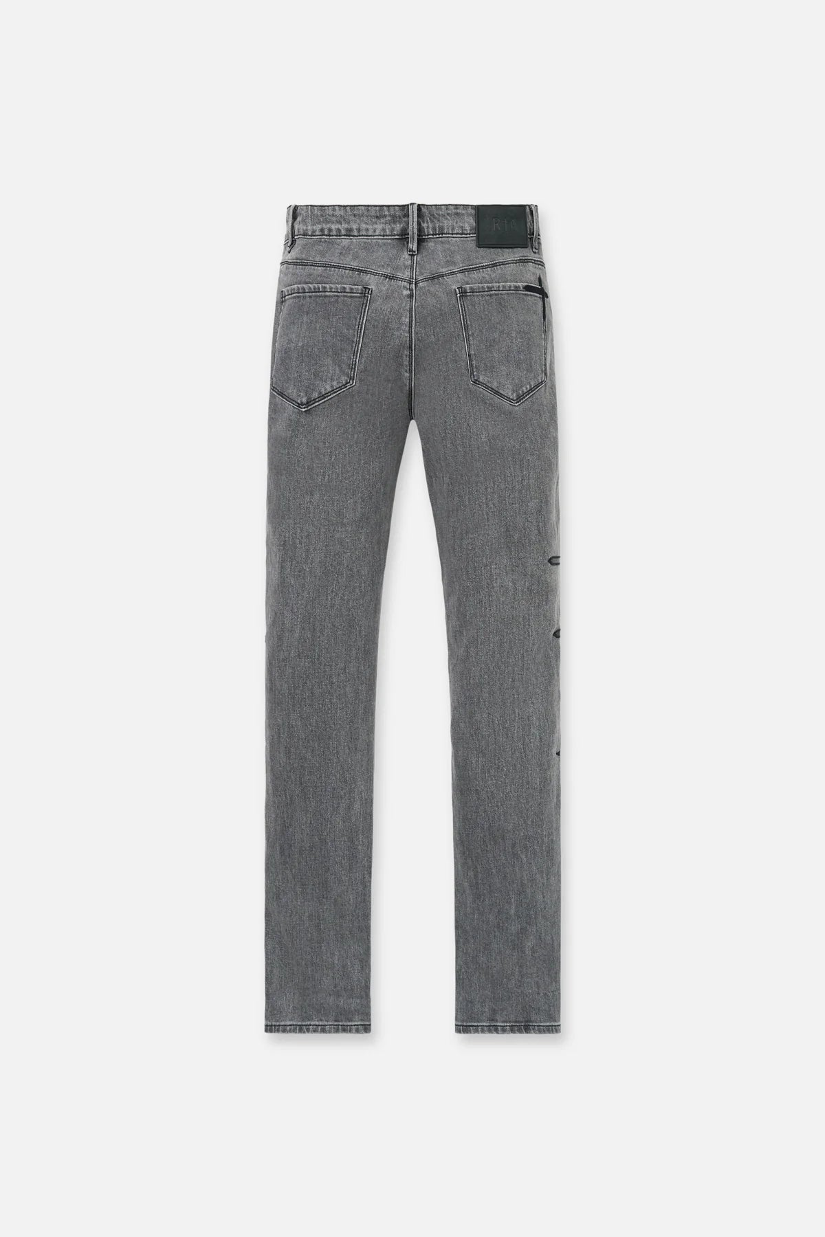 BRYANT SKINNY JEAN | CLOUDED MIST CROSS PATCH