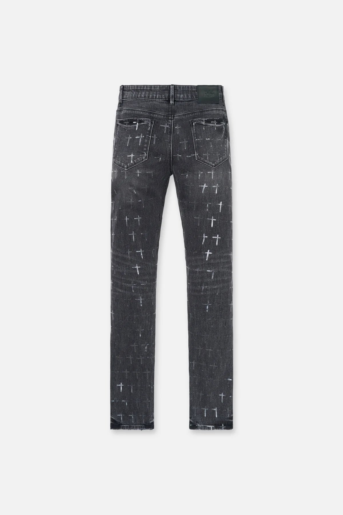 BRYANT SKINNY JEAN | NOIR COATED GREY