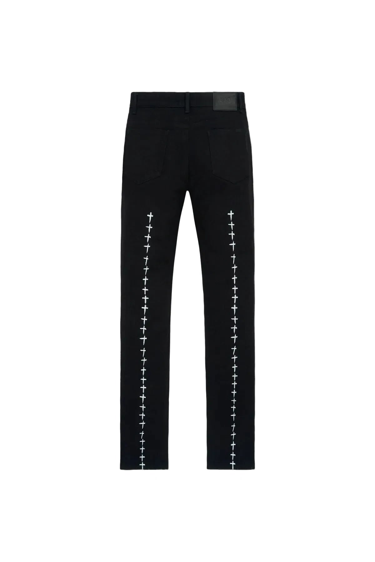 BRYANT SKINNY JEAN | BLACK WHITE CROSS