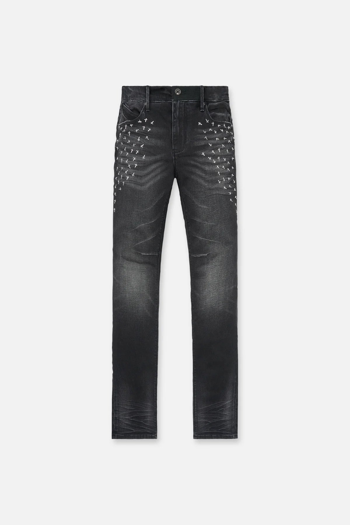 OLIVIER SKINNY JEAN | GRAPHITE FADE CROSS