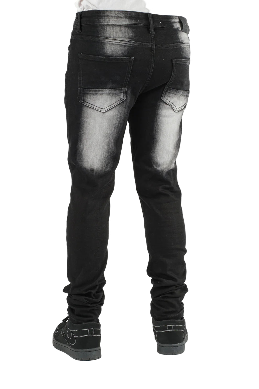 MENS CLASSIC ULTRA STRETCH DENIM - CHEVRON WASH DZTR-426