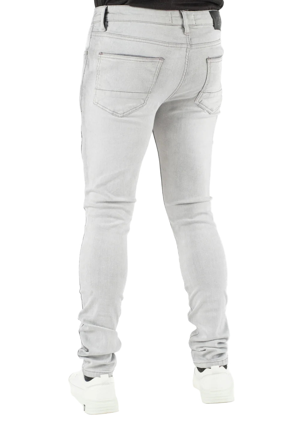 MENS CLASSIC ULTRA STRETCH DENIM - ICE GREY DZTR-409