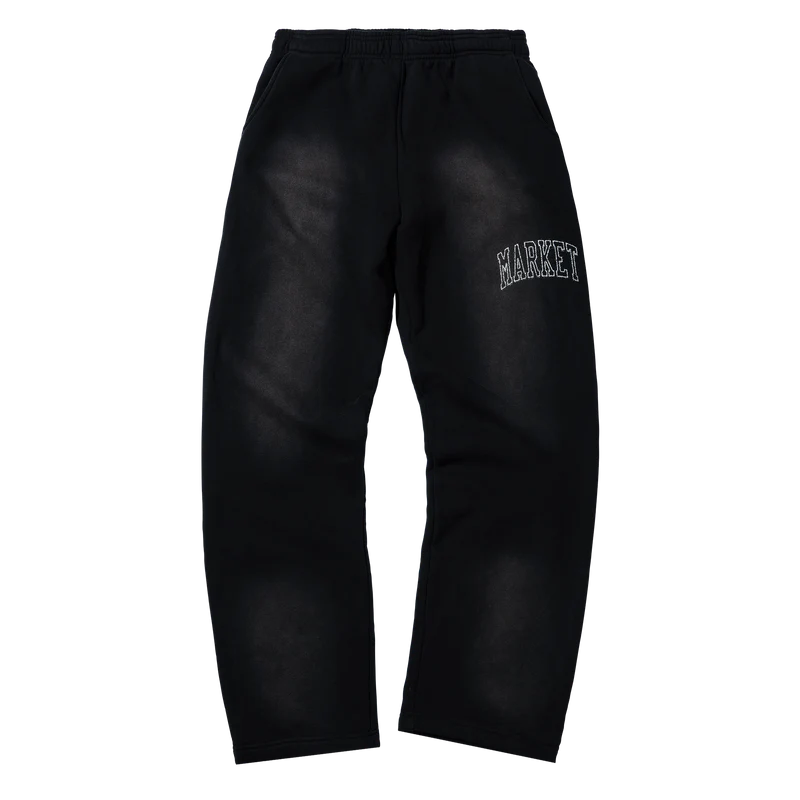 market studious STATIC ARC HOODIE and pants  JET SET BLACK