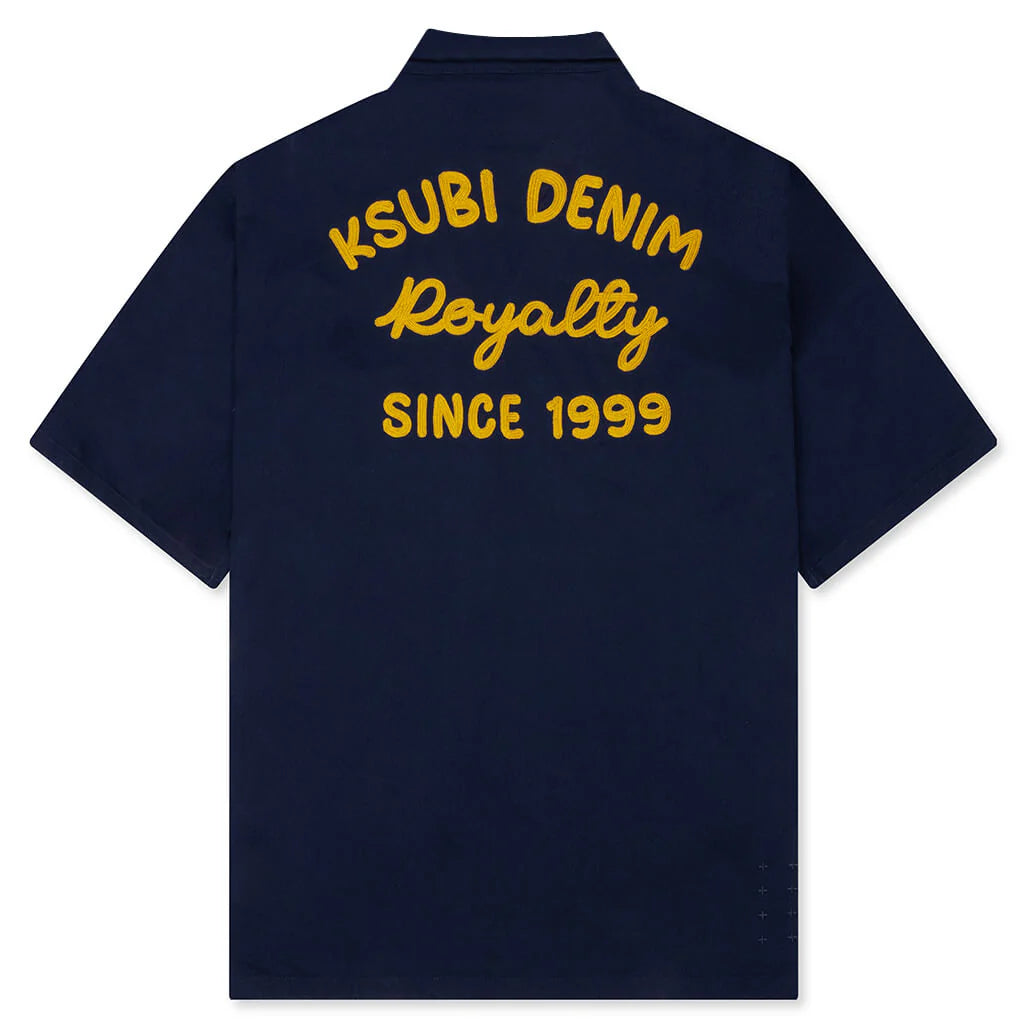 Mekanik Boiler S/S Shirt - Ink Blue