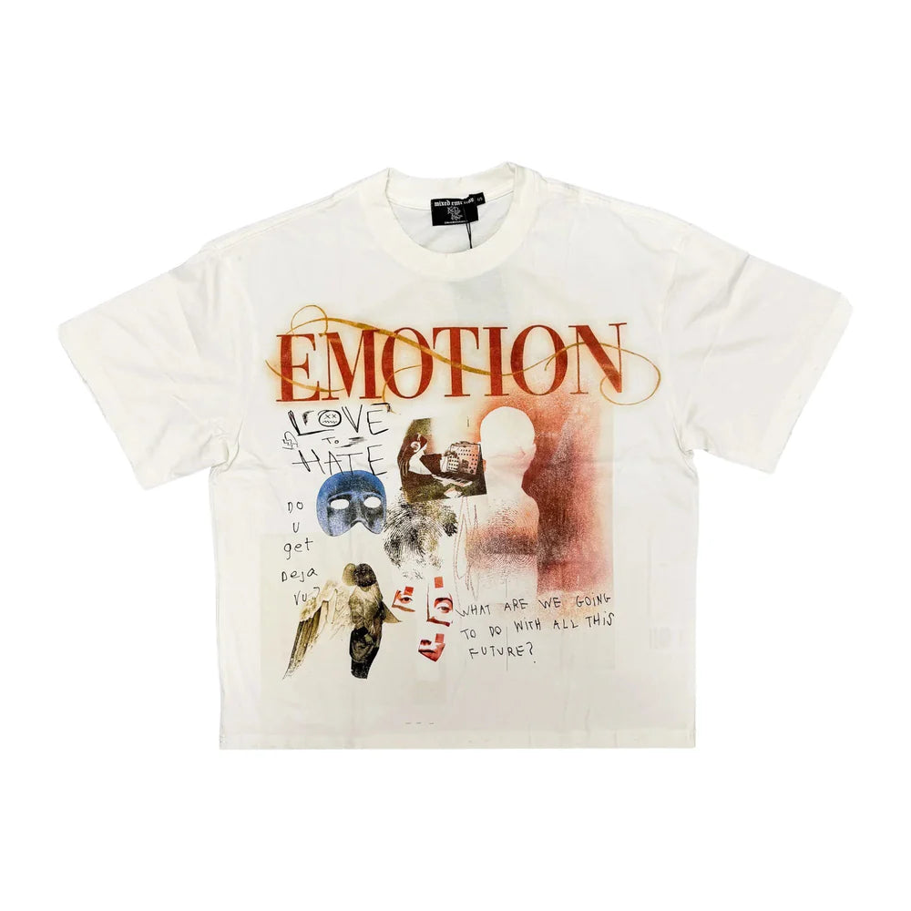 Mixed Emotions 'Deja Vu' White Tee