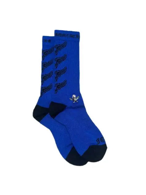 Chrome Heart Foti Socks Blue