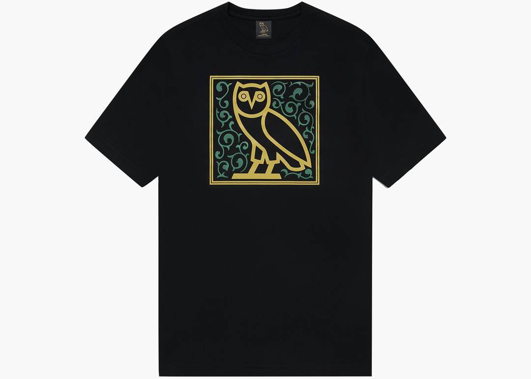 OVO Family Owl T-Shirt Black