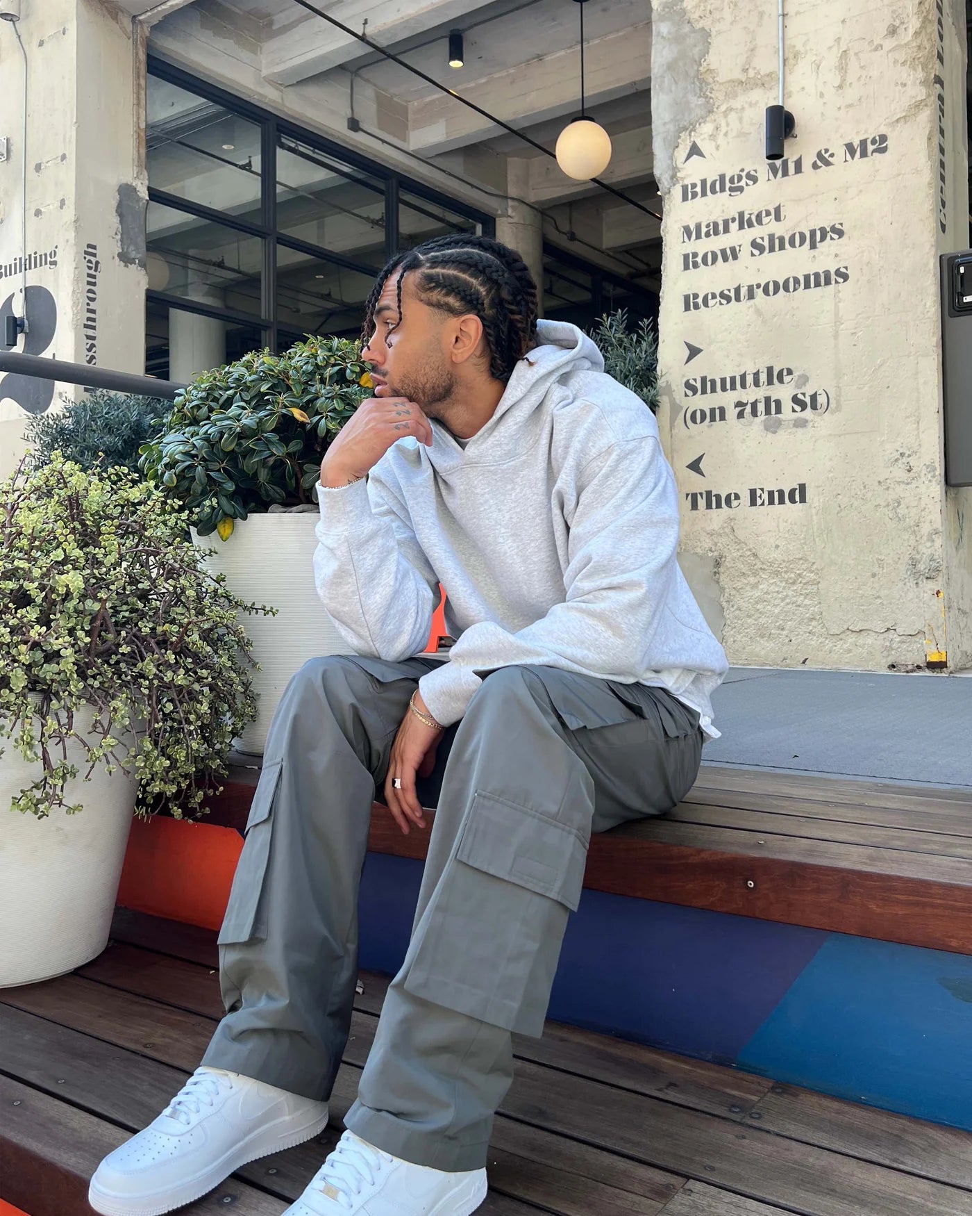 EPTM PILOT CARGO PANTS - GREY