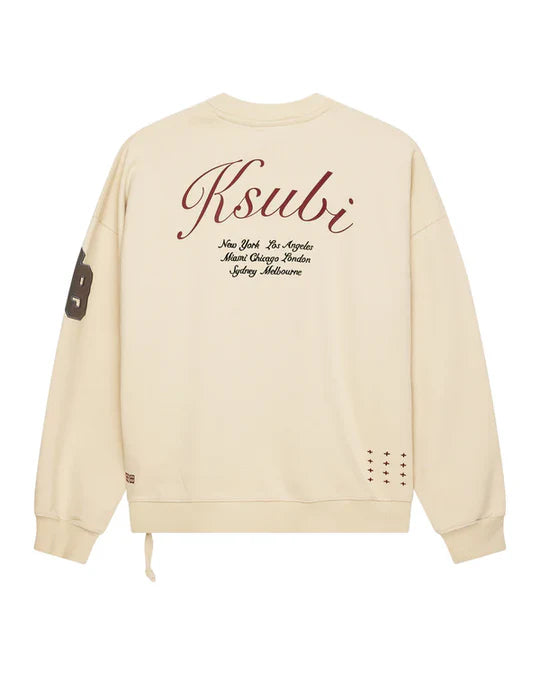 playoff ekcess crew neck dusty desert