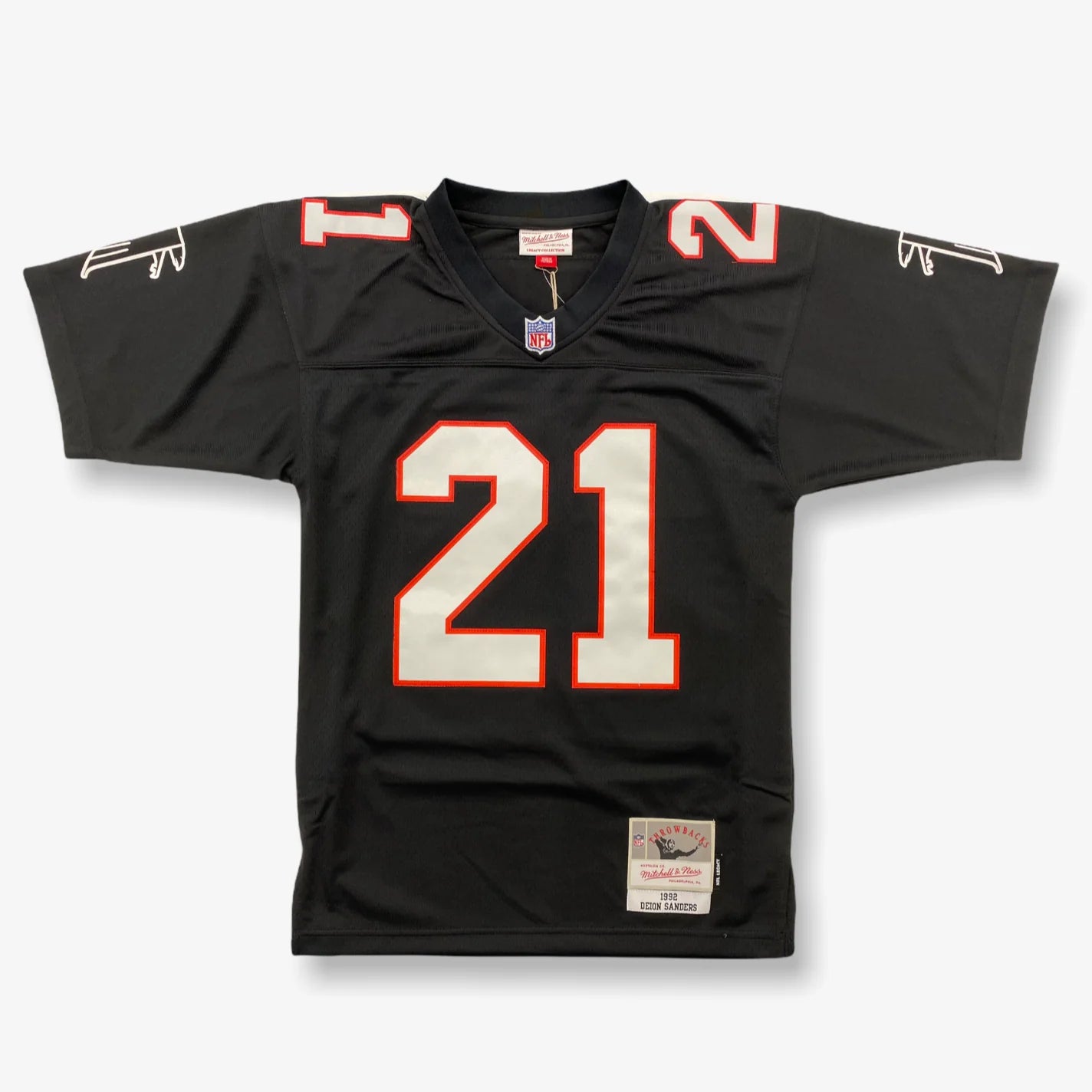 Mitchell & Ness NFL Legacy Falcons Jersey 92 Deion Sanders black (kids)